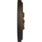 Ekena Millwork Katheryn Ceiling Medallion (Fits Canopies up to 2 1/8"), Hand-Painted Rust, 14 1/2"OD x 2 3/4"P CM14KTRUS - alternate 4